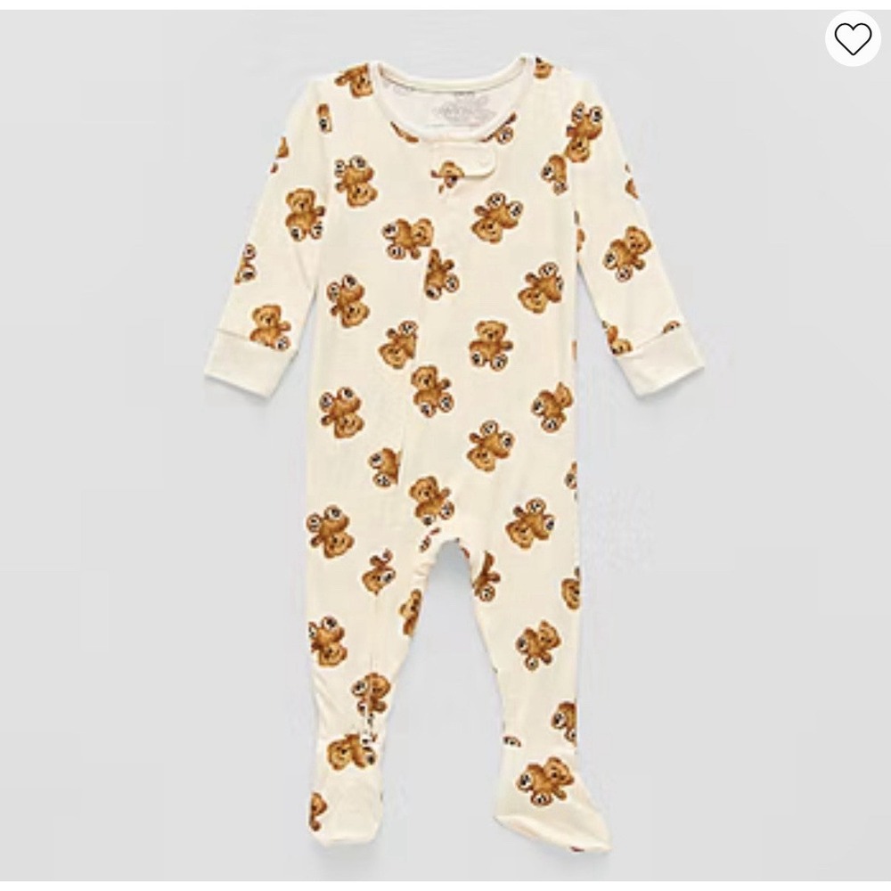 Grayson Little Baby Boys Sleep and Play with Teddy Bear Graphic NEW